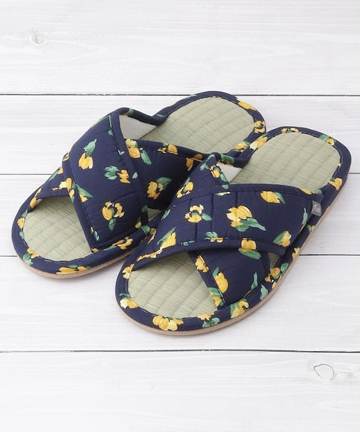 花柄 サマースリッパ タタミ