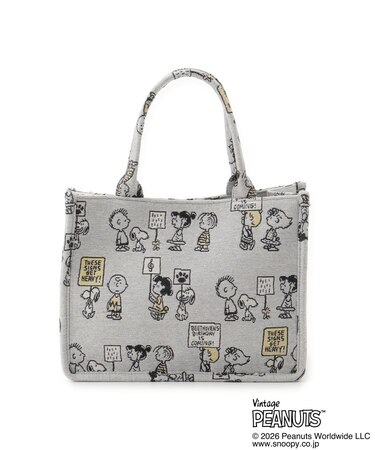 SNOOPY ジャカードトート S