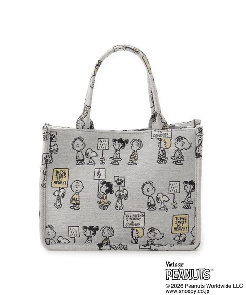 SNOOPY ジャカードトート S