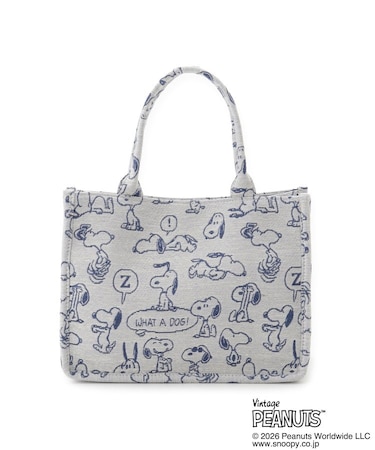 SNOOPY ジャカードトート S