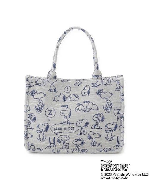 SNOOPY ジャカードトート S