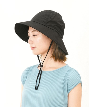 【UV】風で飛ばない サファリハット