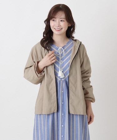 軽量 ナイロンUVパーカー