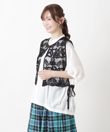 チュールテープベスト