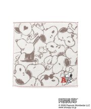 ◆SNOOPY タオルハンカチイニシャル A