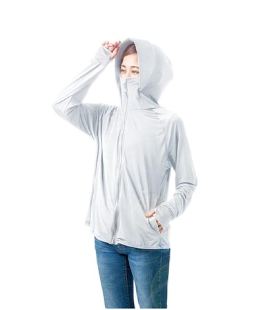 UVプロテクト シャインパーカー