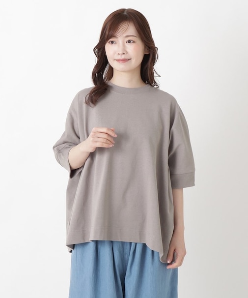 ヘビーウェイト 天竺リブ袖プルオーバー