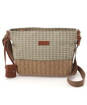 toleur トーラ ペーパー編みショルダー