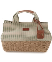 toleur トーラ ペーパー編みトート