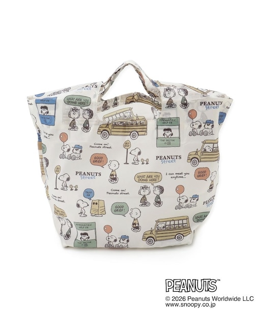 SNOOPY 底板付きエコバッグ mini