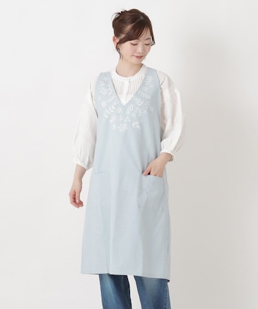 フラワーボタニカル エプロン