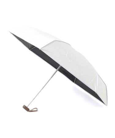 【晴雨兼用/UV】遮光プレーンパイピング 折傘