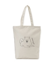 JOUET ジョエット プリントトート サモエド