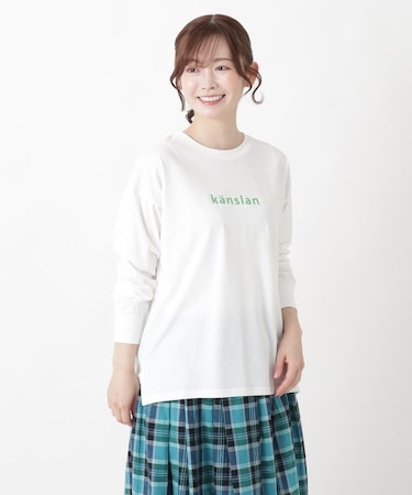 【ひんやり】クルーネック プリントプルオーバー