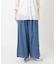 デニムワイドパンツ
