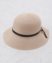 洗えるブレード バックギャザーハット