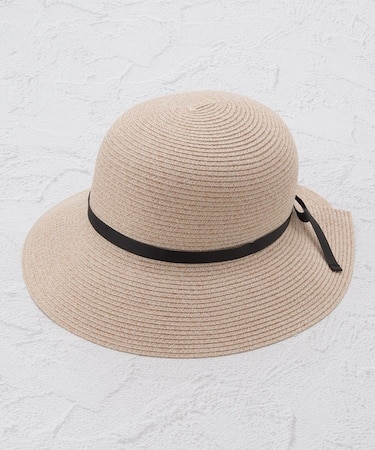 洗えるブレード バックギャザーハット