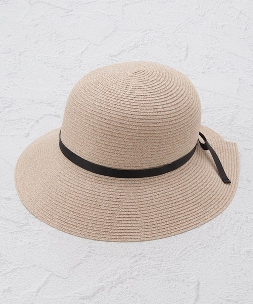 洗えるブレード バックギャザーハット