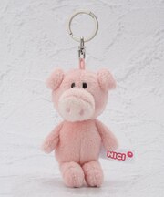 ◆NICI キーリングBB ピンクピッグ
