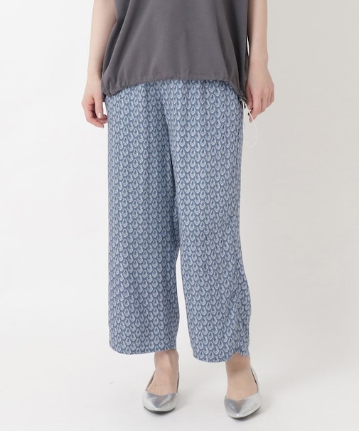 レーヨンツイル プリントパンツ