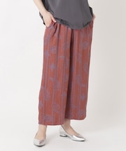 レーヨンツイル プリントパンツ