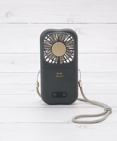 【ハンディ/卓上/首掛け/ひんやり】BRUNO ブルーノ 6WAY冷却多機能ファン