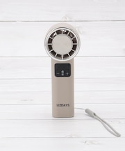 【ハンディ/多段階/ひんやり】LIZDAYS 199段階冷却プレート付ファン