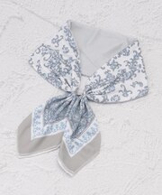 【ひんやり】磁石付 剣先リバーシブルスカーフ