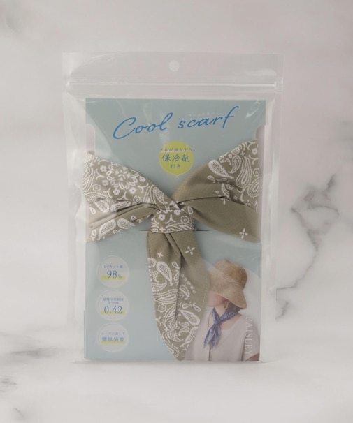 【ひんやり/UV】GH クールスカーフ PAISLEY