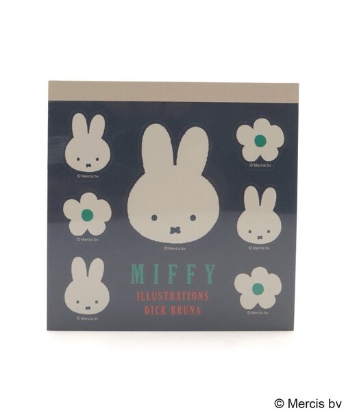 ◆Dick Bruna miffy スクエアメモ シール付