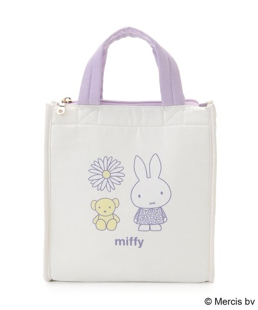 【先行販売】Dick Bruna miffy 保冷トート pistachio&lavender