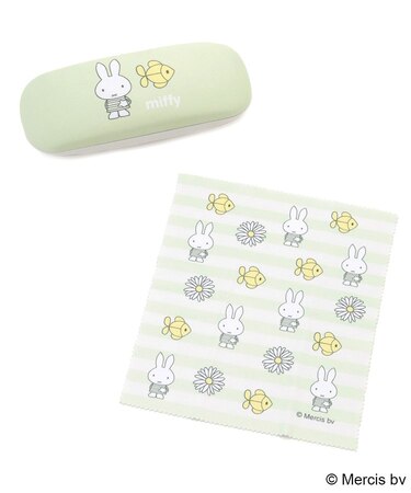 【先行販売】Dick Bruna miffy メガネケース pistachio&lavender