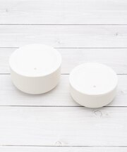 さっと洗える 保存容器 丸 2P