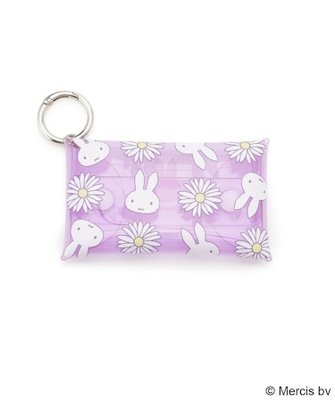 ◆【先行販売】Dick Bruna miffy クリアマルチケース S pistachio&lavender