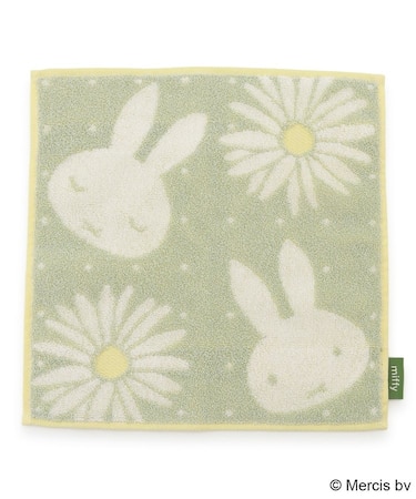 ◆【先行販売】Dick Bruna miffy ミニタオル pistachio&lavender