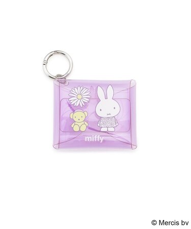 ◆【先行販売】Dick Bruna miffy クリアマルチケース SS pistachio&lavender