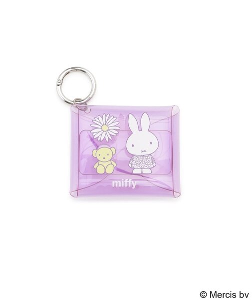 ◆【先行販売】Dick Bruna miffy クリアマルチケース SS pistachio&lavender
