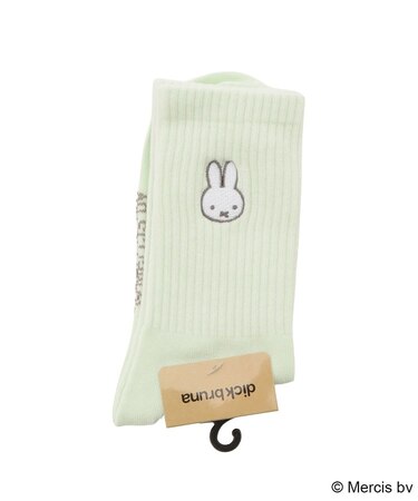 ◆Dick Bruna miffy 刺繍靴下 リブ
