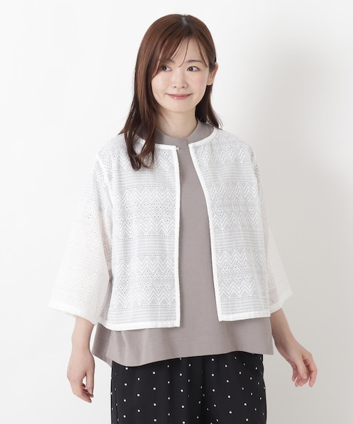 総刺繍 ボレロ