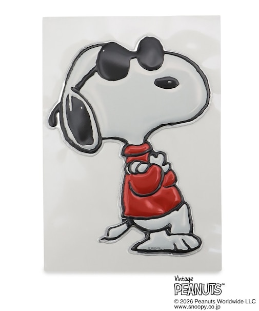 SNOOPY POP UPステッカー