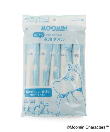◆【ひんやり】MOOMIN 氷冷タオル