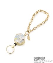 SNOOPY リール付きキーチャーム