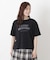 コットン ワイドプリント Tシャツ A