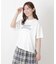 コットン ワイドプリント Tシャツ A