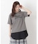 コットン ワイドプリント Tシャツ A