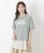 コットン ワイドプリント Tシャツ A
