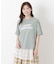 コットン ワイドプリント Tシャツ A