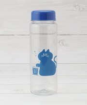 いたわりキャット クリアボトル おすわり 500ml