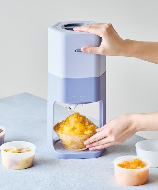 ◆recolte レコルト 電動かき氷器