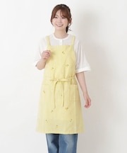 【ワンズテラスオリジナル】レモン 刺繍エプロン